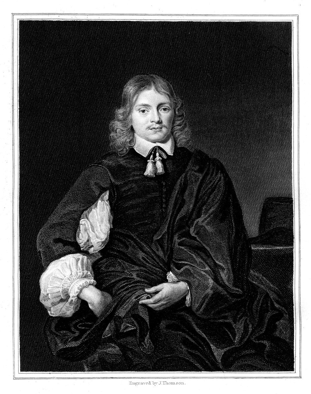 Lucius Cary, 2. Viscount Falkland, 1827 af J. Thomson