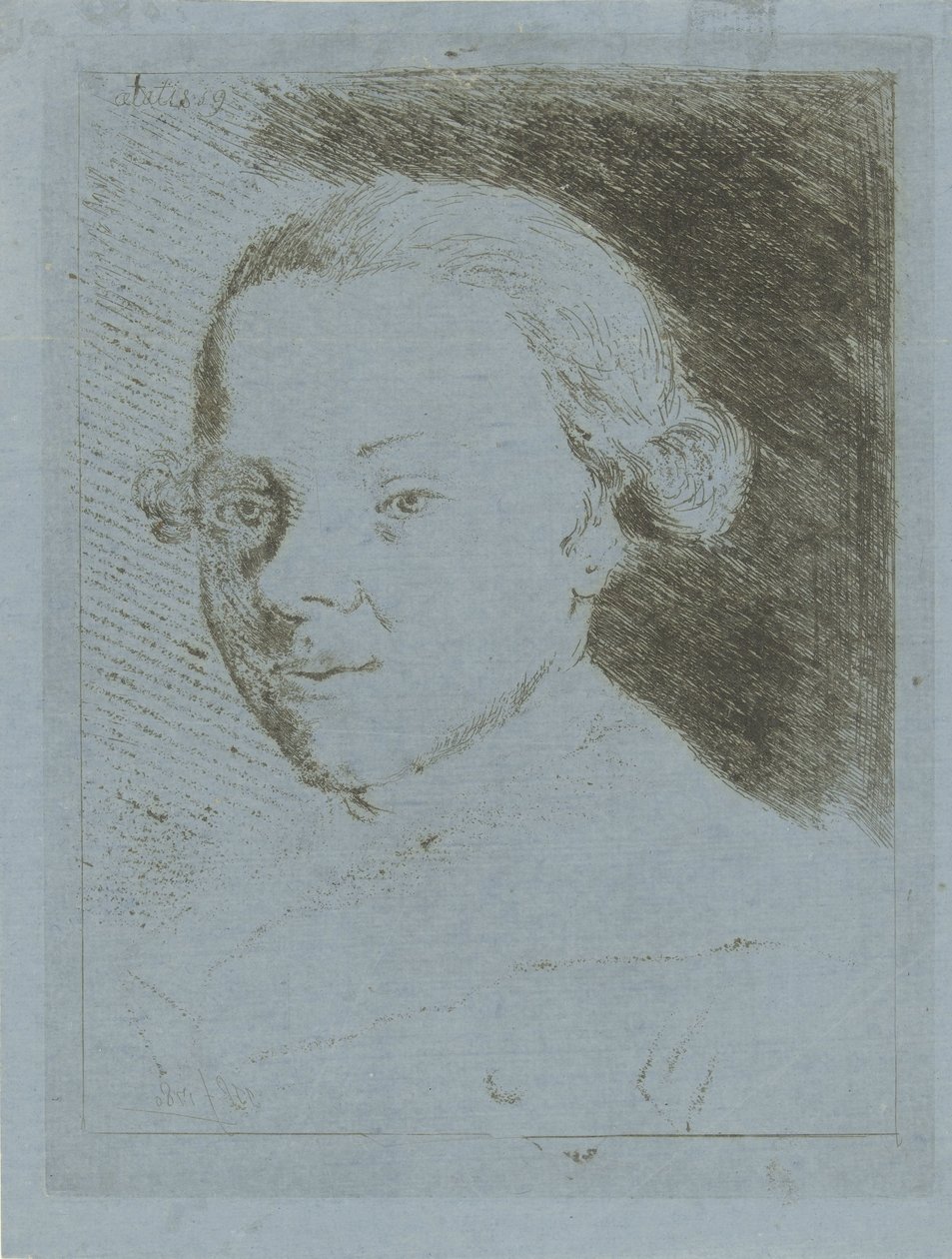 Selvportræt af Jabes Heenck af Jabes Heenck