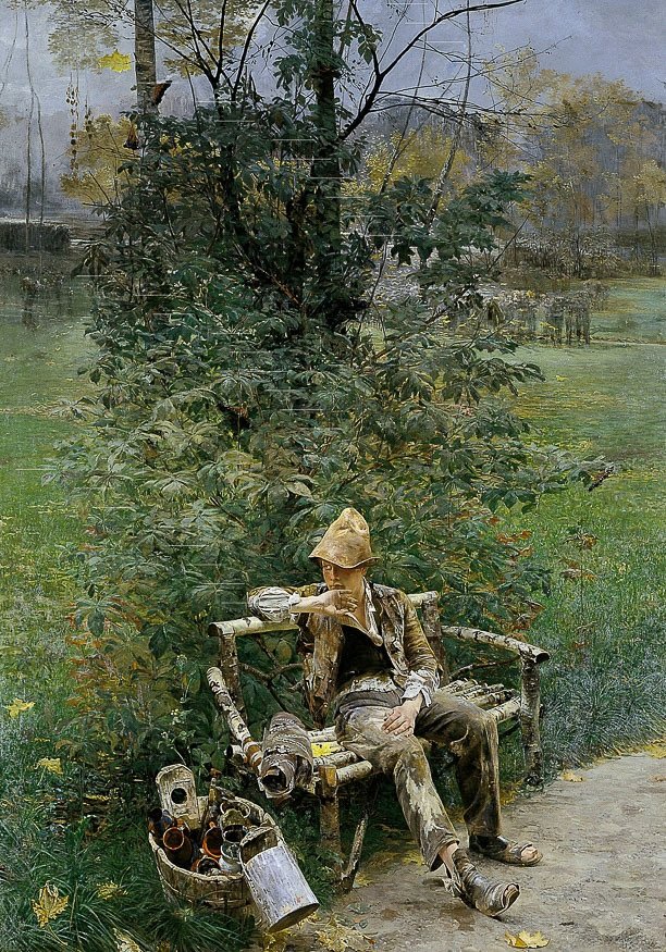 Introduktion.nPolski: Introdukcja.n af Jacek Malczewski
