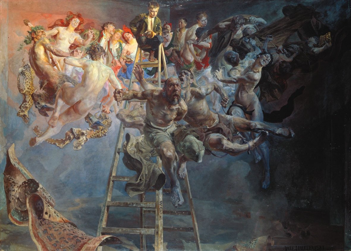 Ond cirkel. af Jacek Malczewski