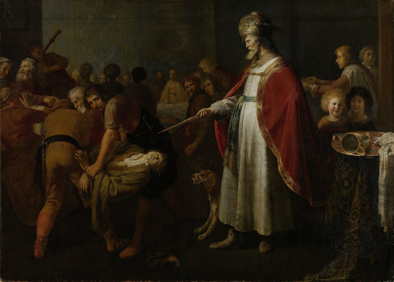 Lignelsen om den uværdige bryllupsgæst, 1630-51 af Jacob Adriaensz Backer