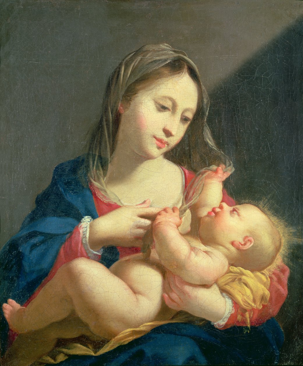 Madonna og barn af Jacob Ferdinand Voet