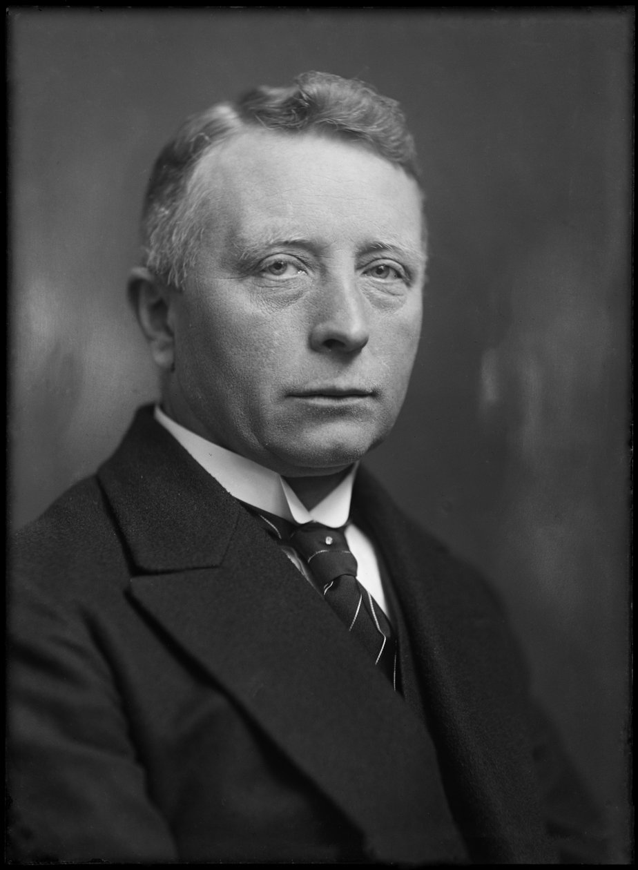 Portrætfotografi af Johan Christiaan van Eerde af Jacob Merkelbach