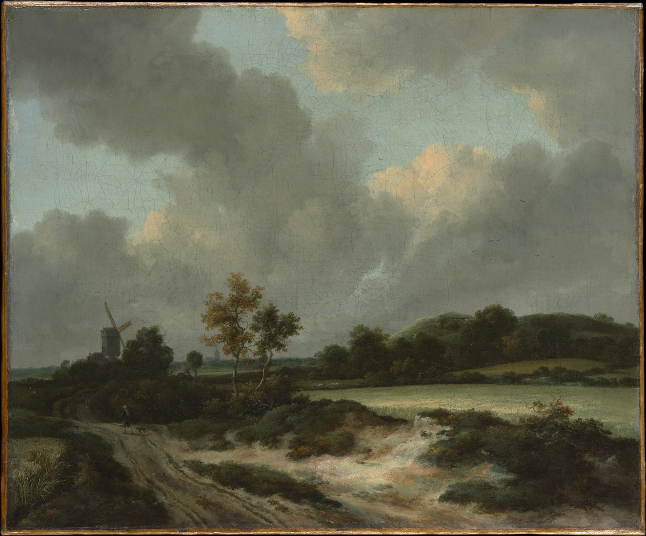 Grainfields af Jacob van Ruisdael