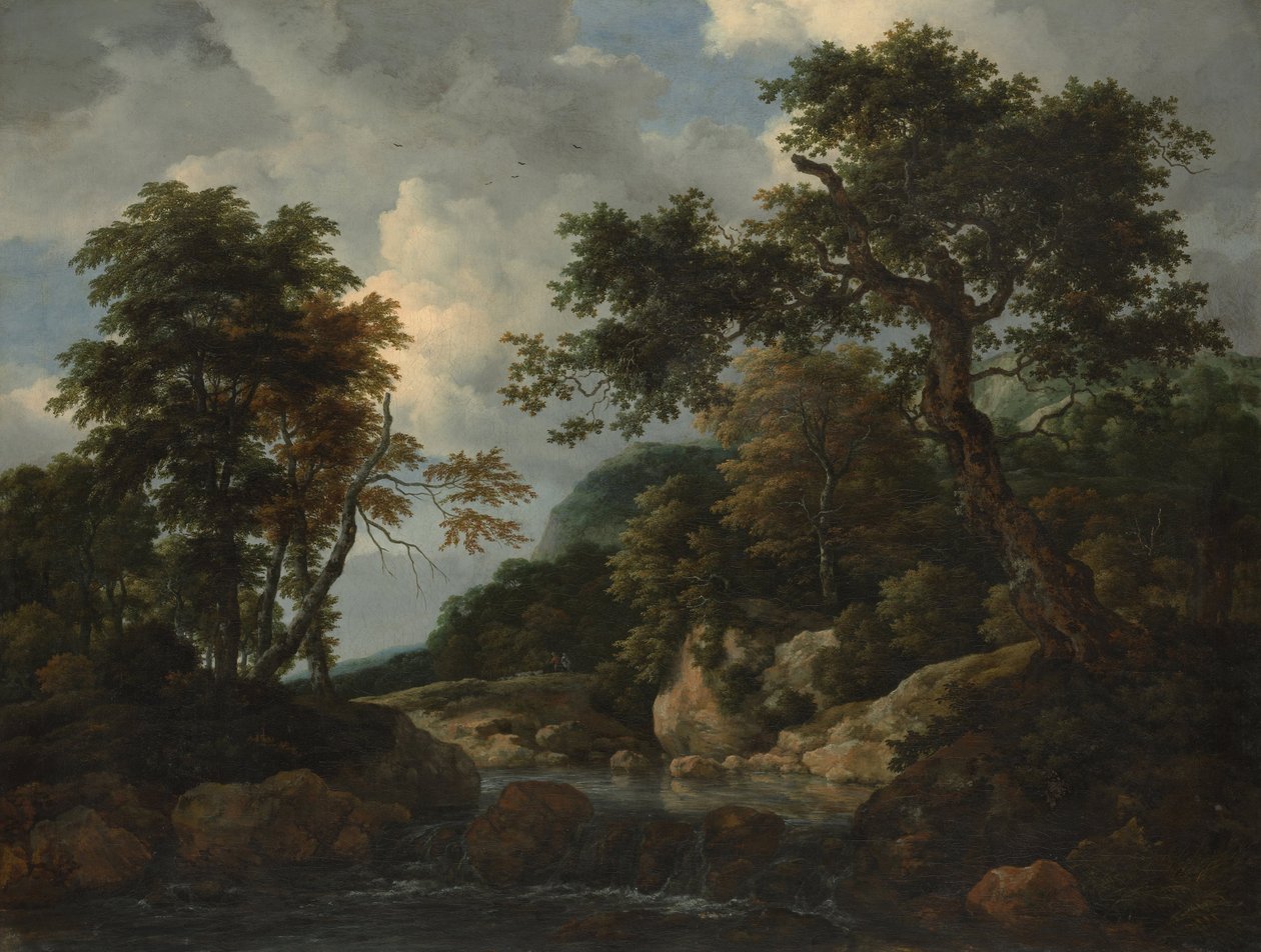 Skovstrømmen af Jacob van Ruisdael