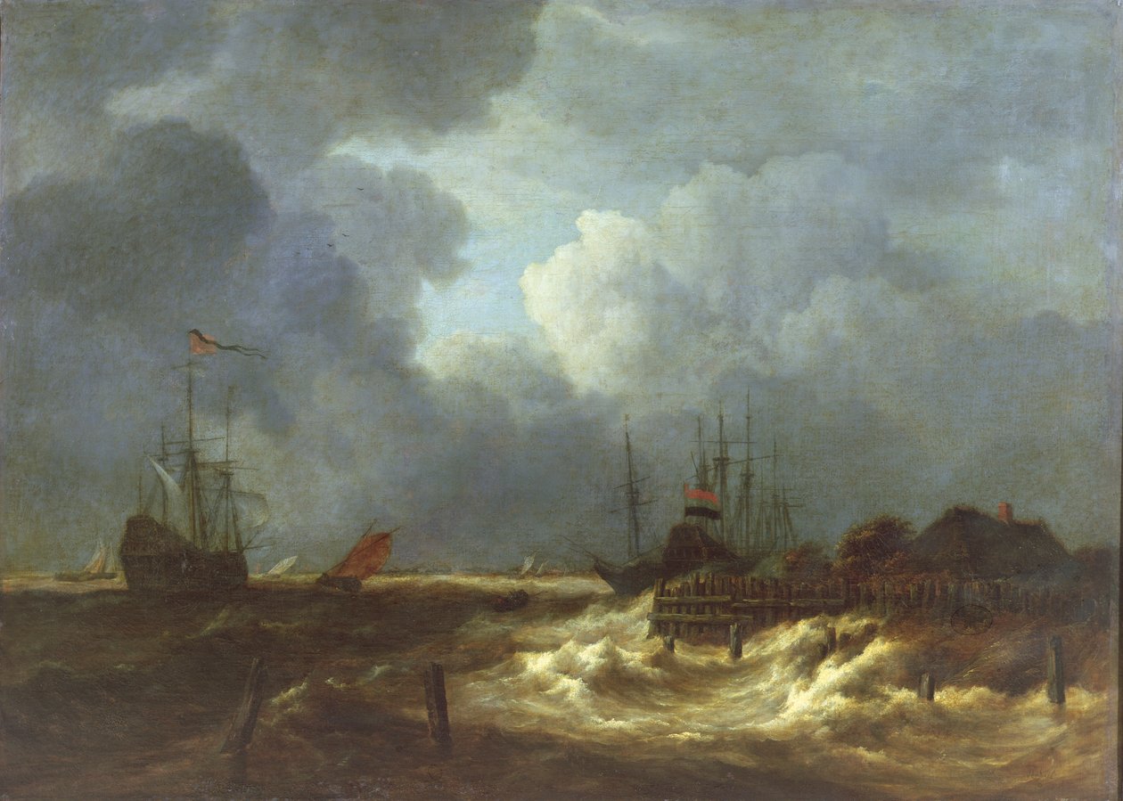 Stormen af Jacob van Ruisdael