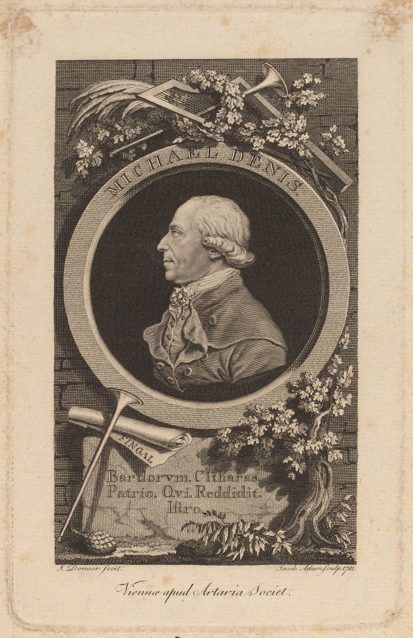 Johann-Michael Denis, 1781. af Jacob Adam
