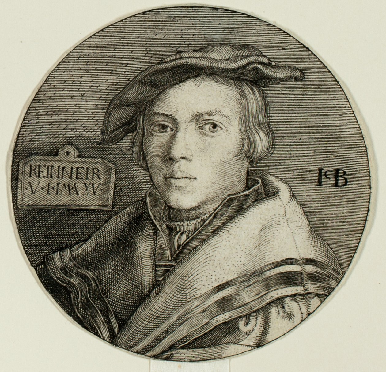 Portræt af Reinneir af Jacob Binck