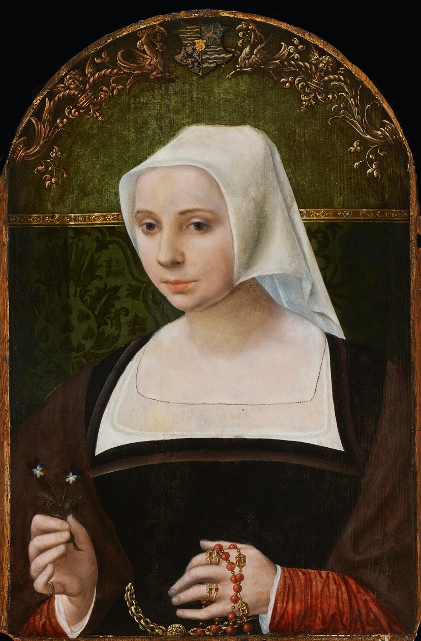 Barbara Arents, 1530. af Jacob Claesz. van Utrecht