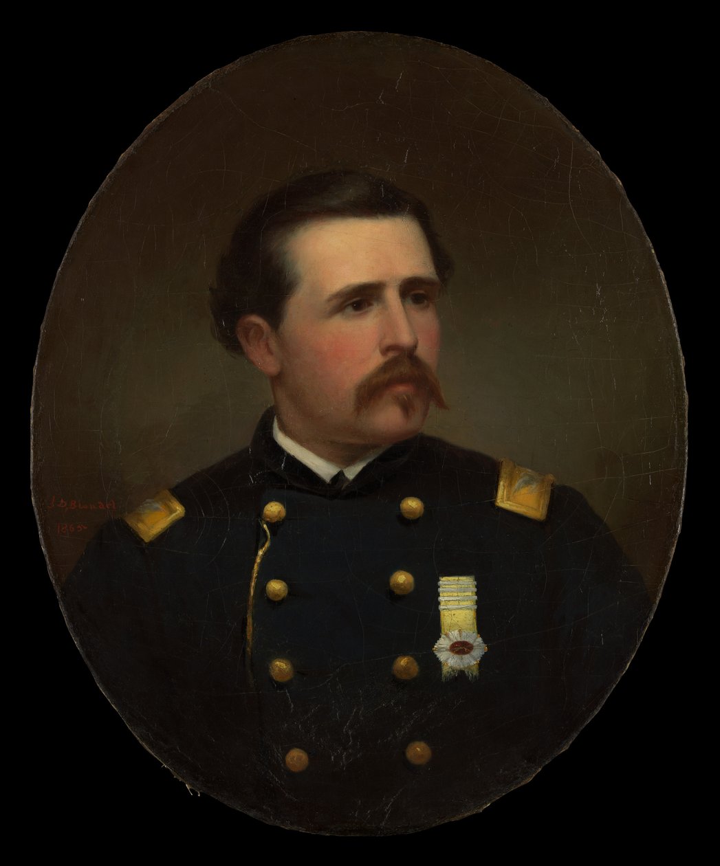 Luigi Palma af Cesnola, 1865. af Jacob D. Blondel