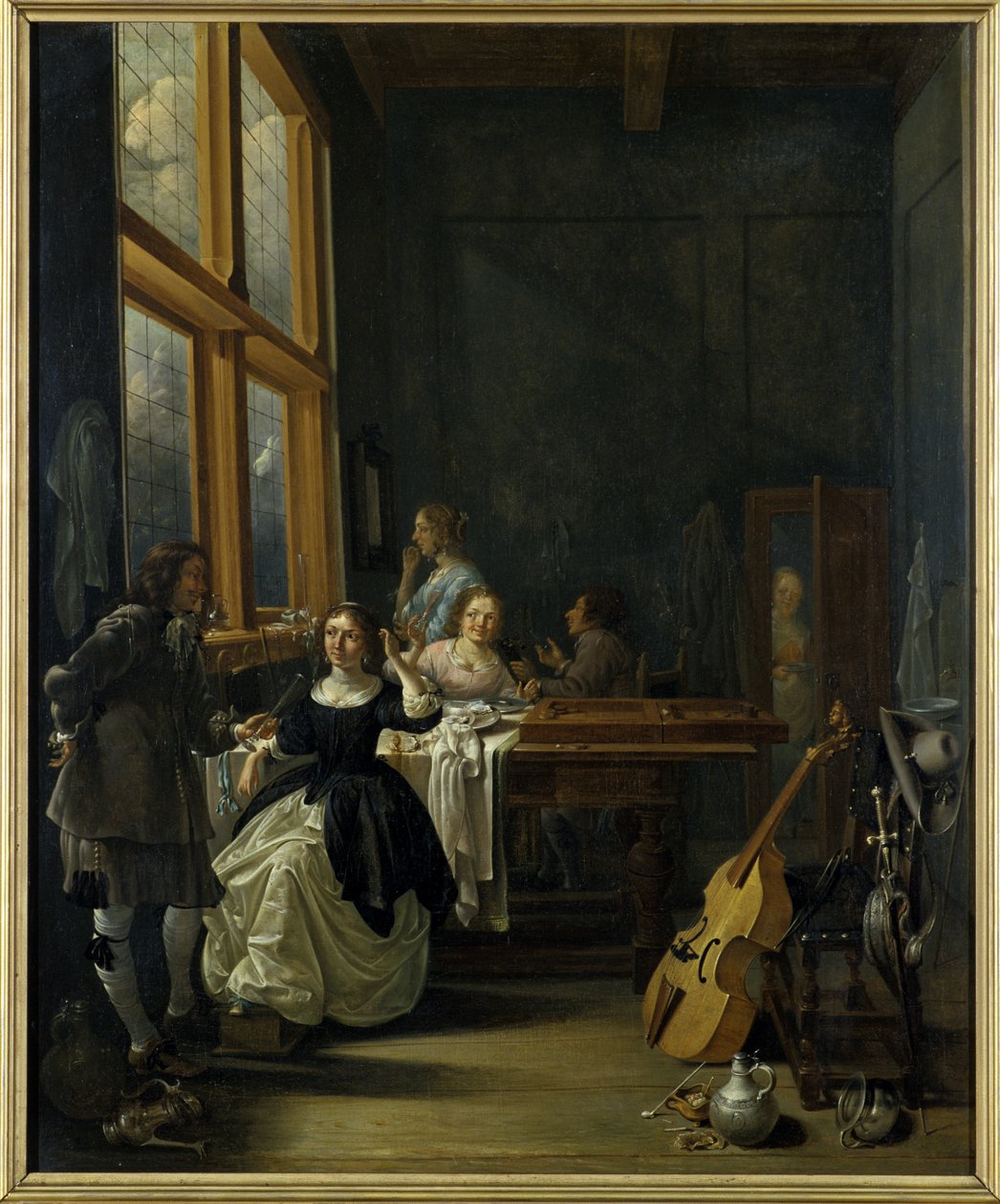Efter morgenmaden, 1601-50 af Jacob Duck