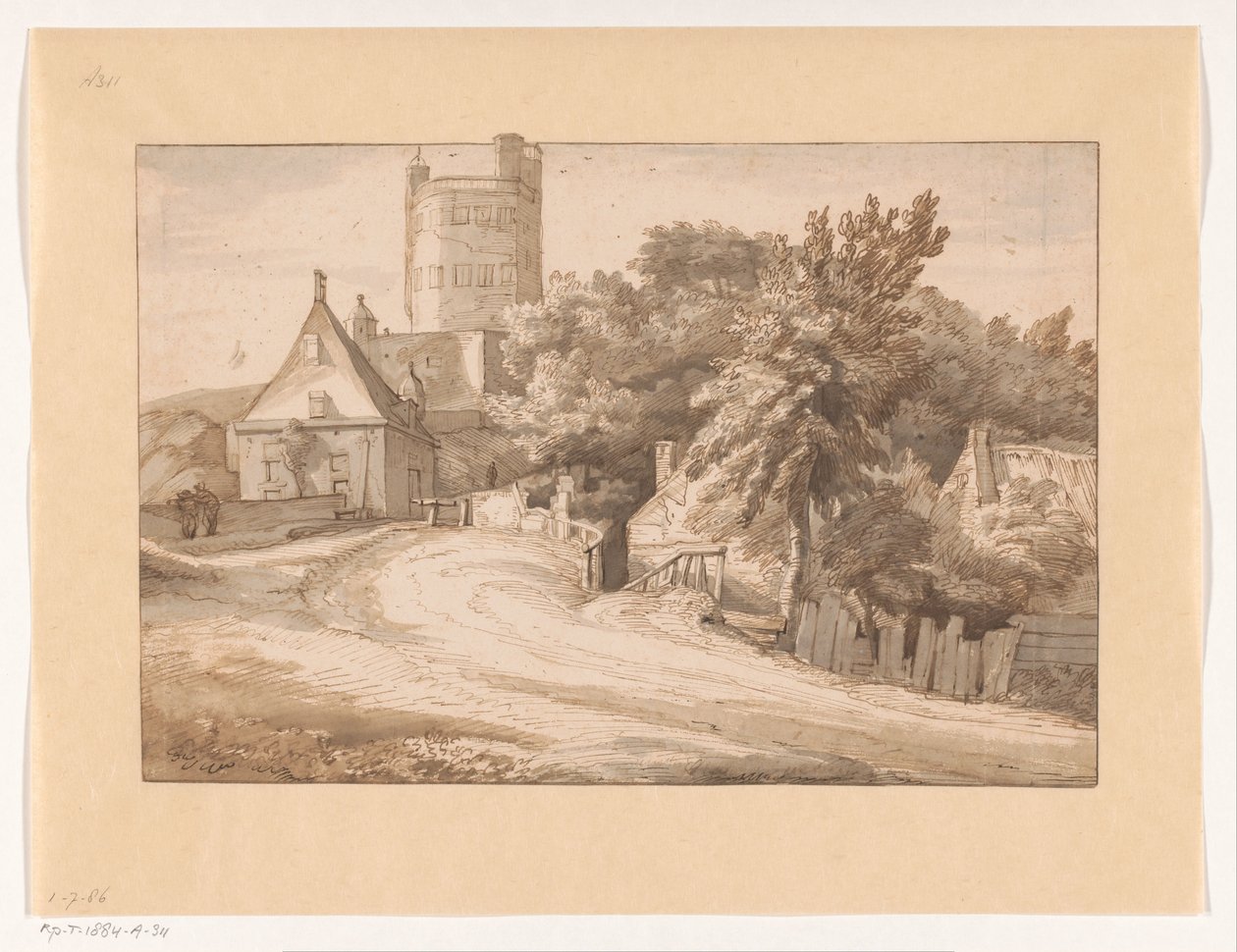 Belvedere i Nijmegen af Jacob Esselens