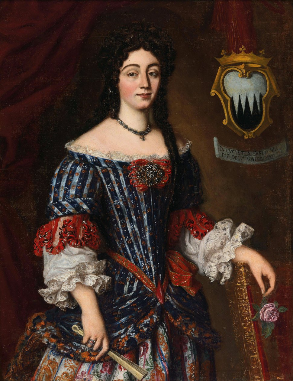 Lucrezia Ruffo 1661-1722, dalens marchionesse. af Jacob Ferdinand Voet