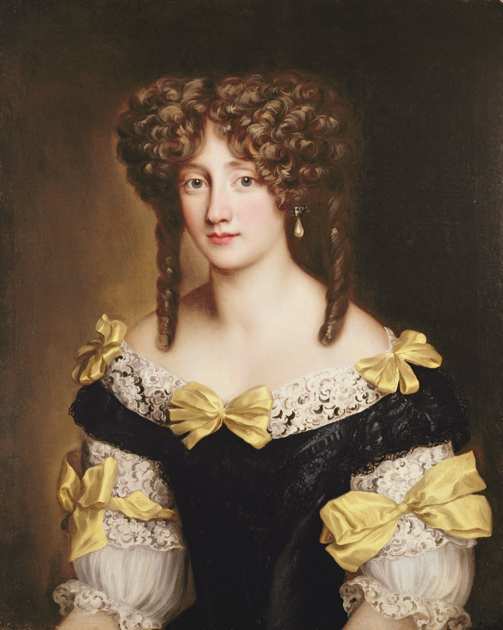 Portræt af Hortense Mancini af Jacob Ferdinand Voet