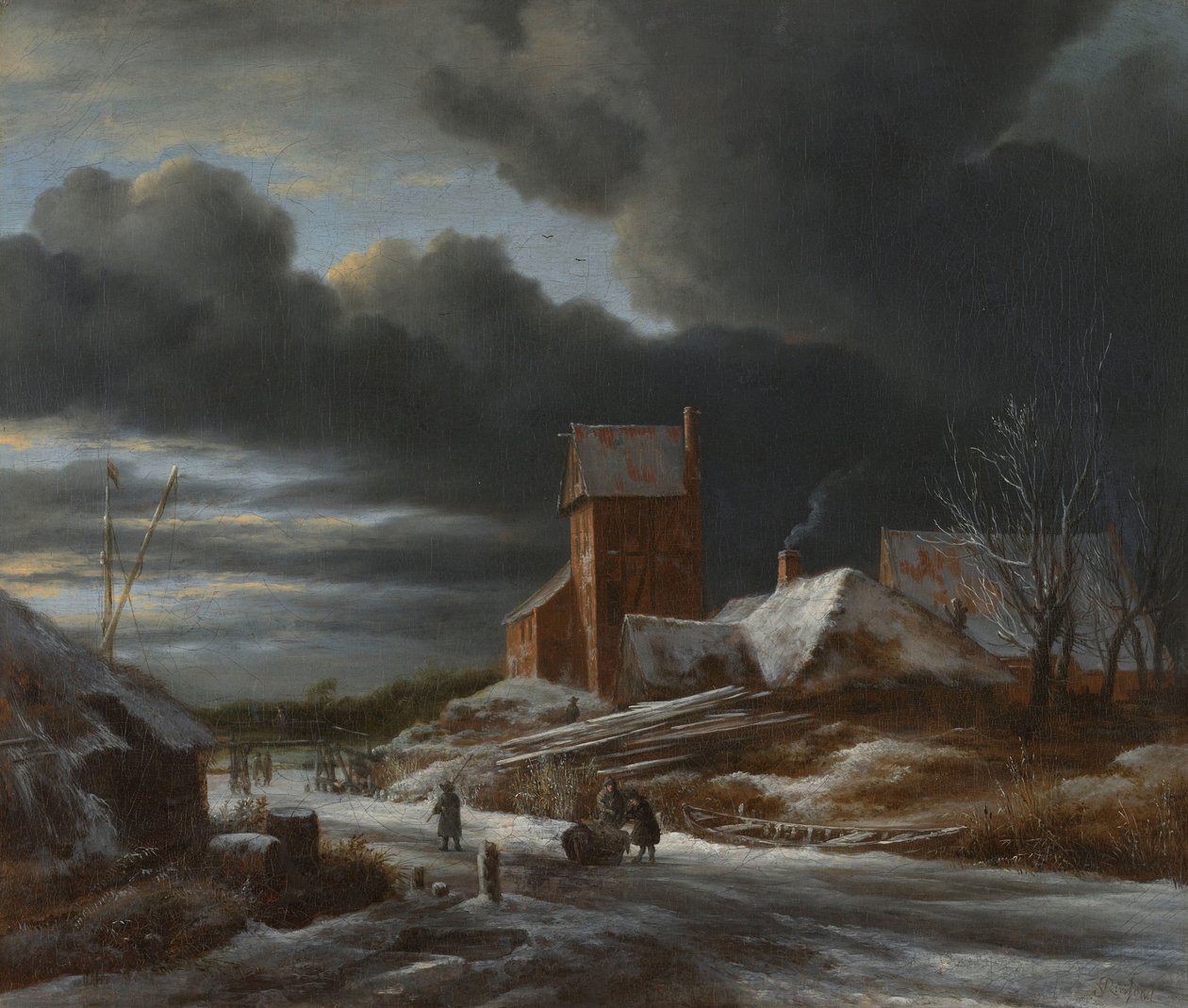 Vinterlandskab Vinterlandskab af Jacob van Ruisdael
