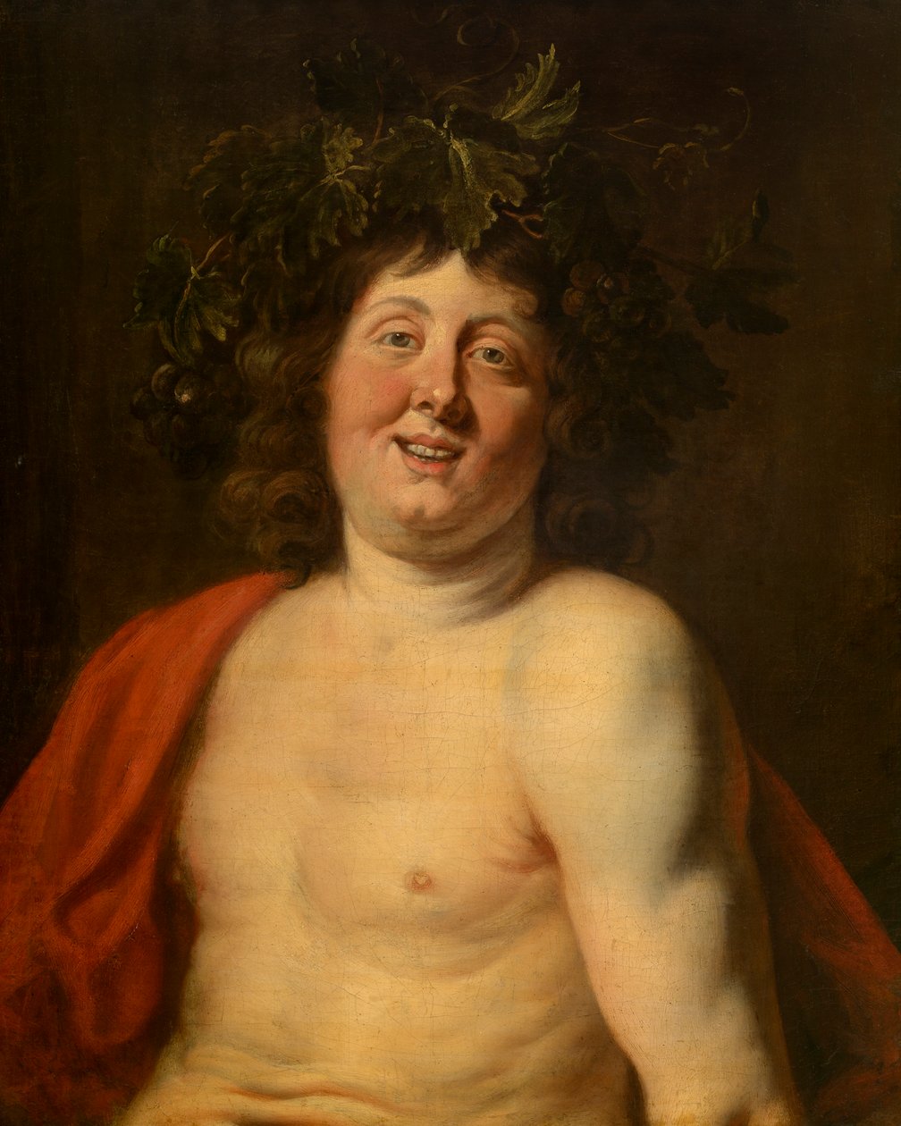Bacchus (olie på lærred) af Jacob Jordaens