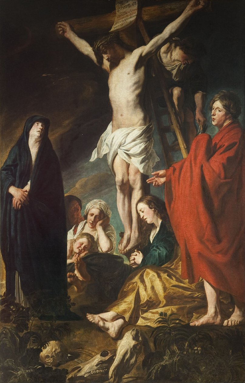 Kristus på korset af Jacob Jordaens