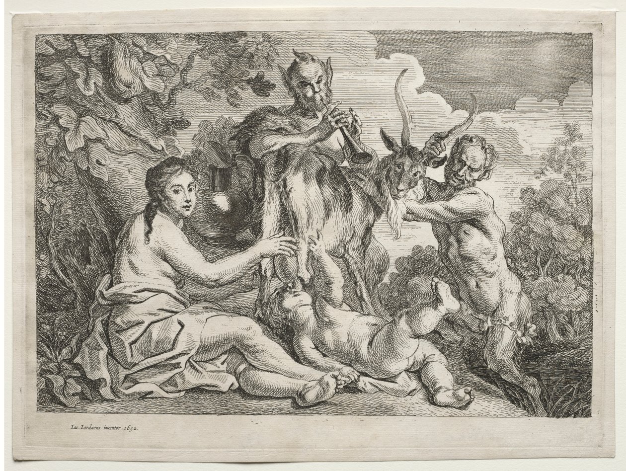 Jupiter næret af geden Almathea af Jacob Jordaens