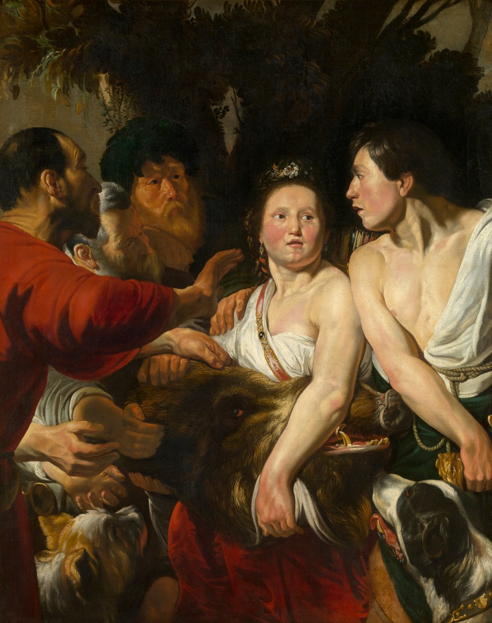 Meleager og Atalante af Jacob Jordaens