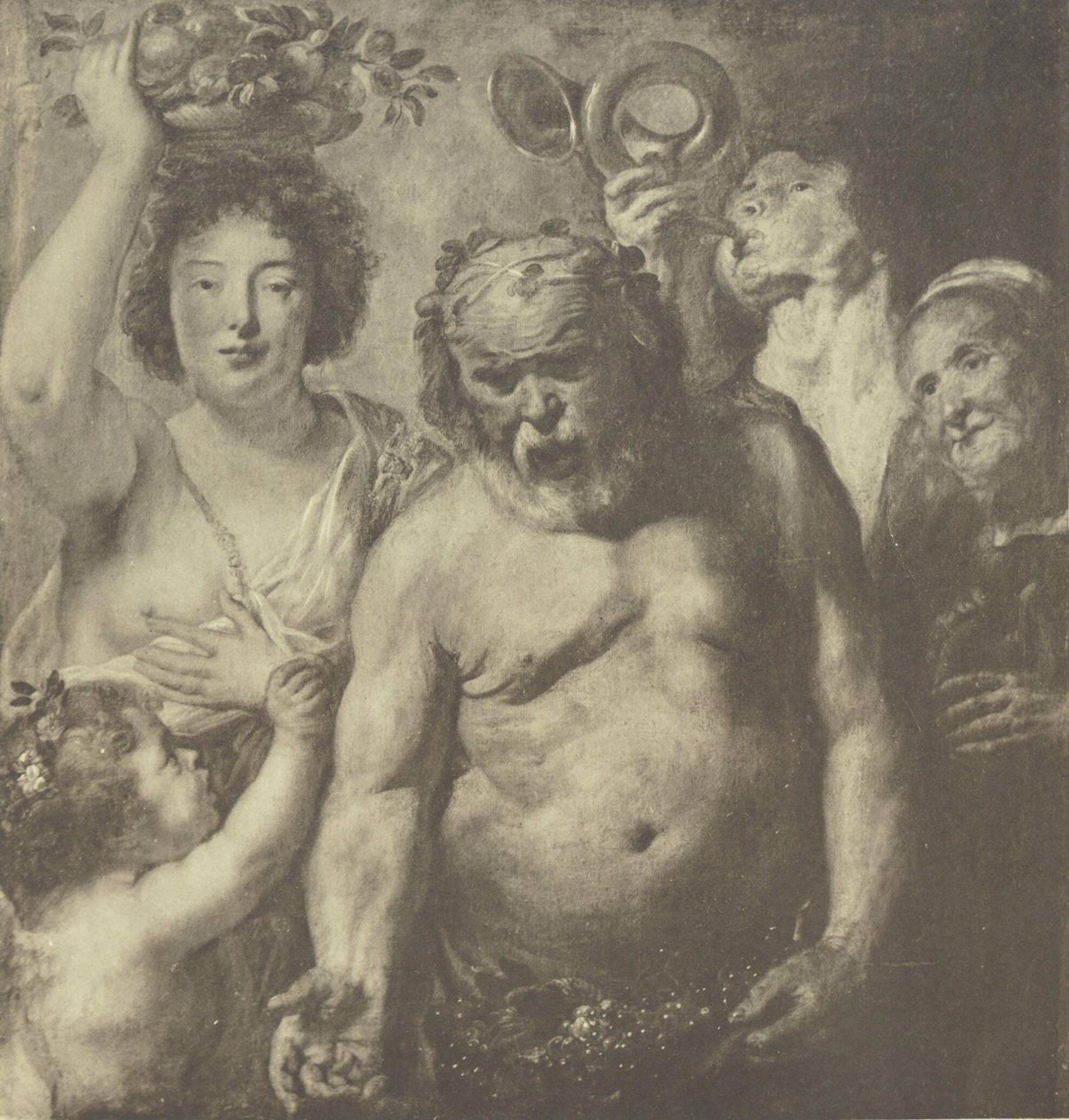 Silenus af Jacob Jordaens