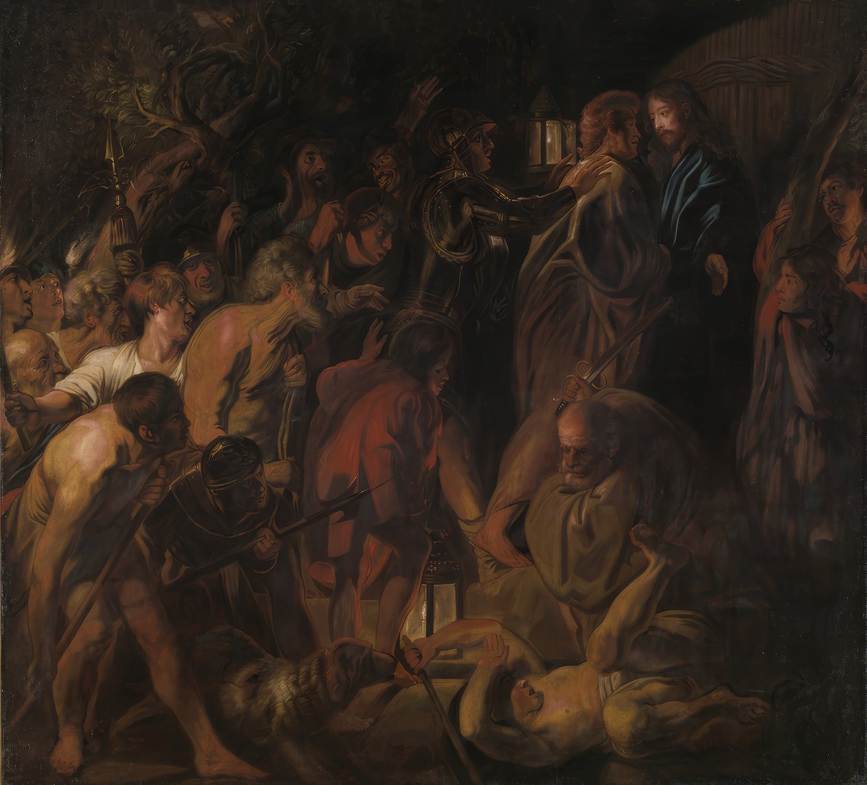 Forræderiet mod Kristus af Jacob Jordaens