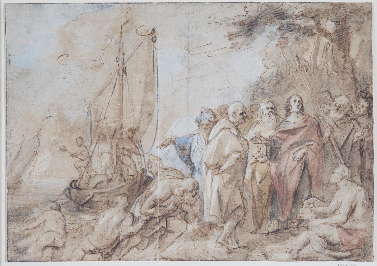 Peters og Andreas kald af Jacob Jordaens