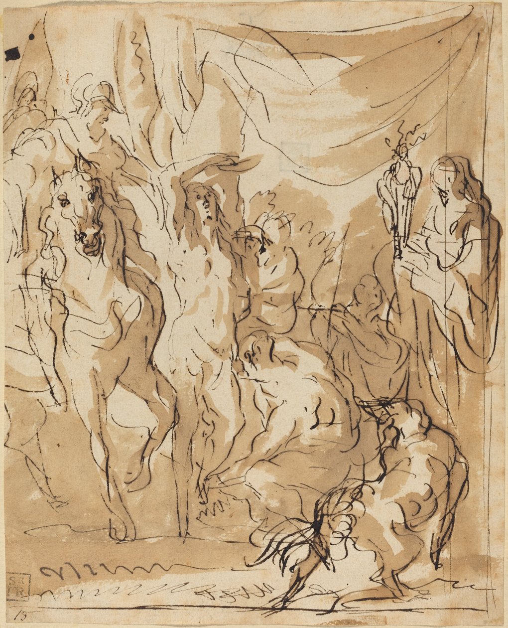 Sankt Sebastians martyrium af Jacob Jordaens