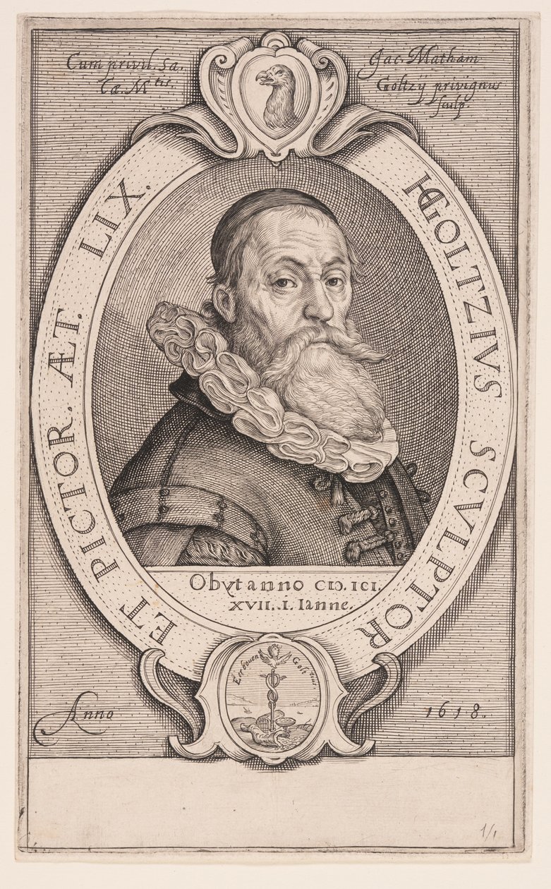 Hendrick Goltzius af Jacob Matham