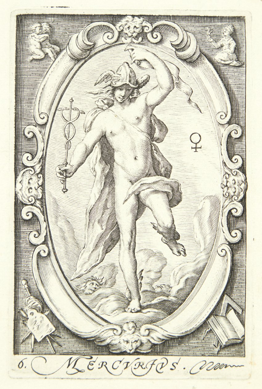 Merkur af Jacob Matham