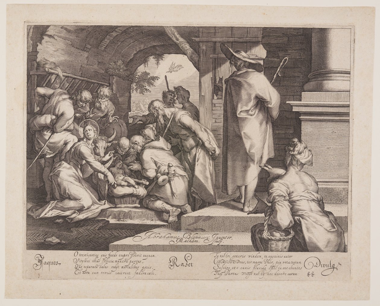 Hyrdernes tilbedelse af Jacob Matham