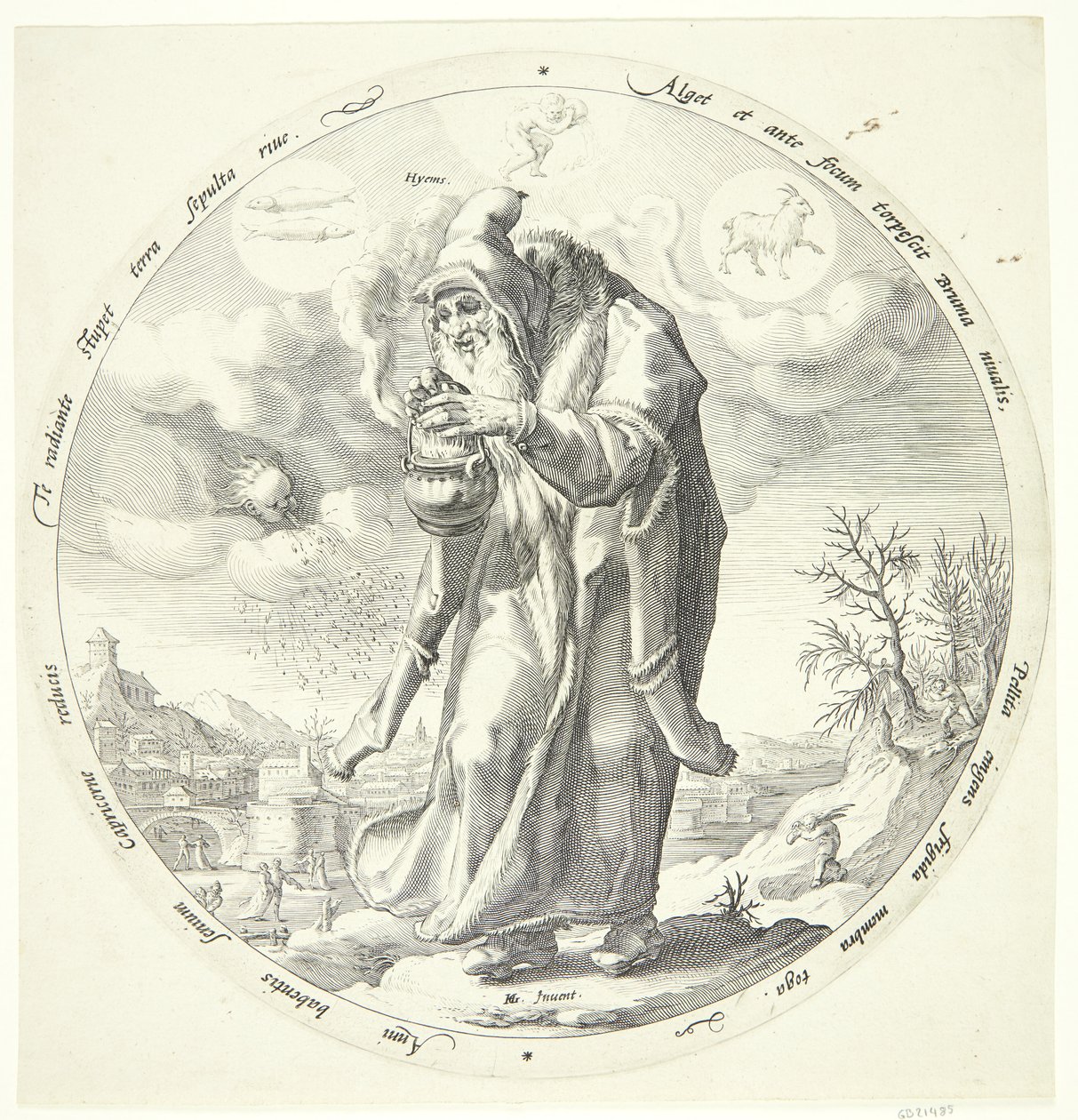 Vinter af Jacob Matham