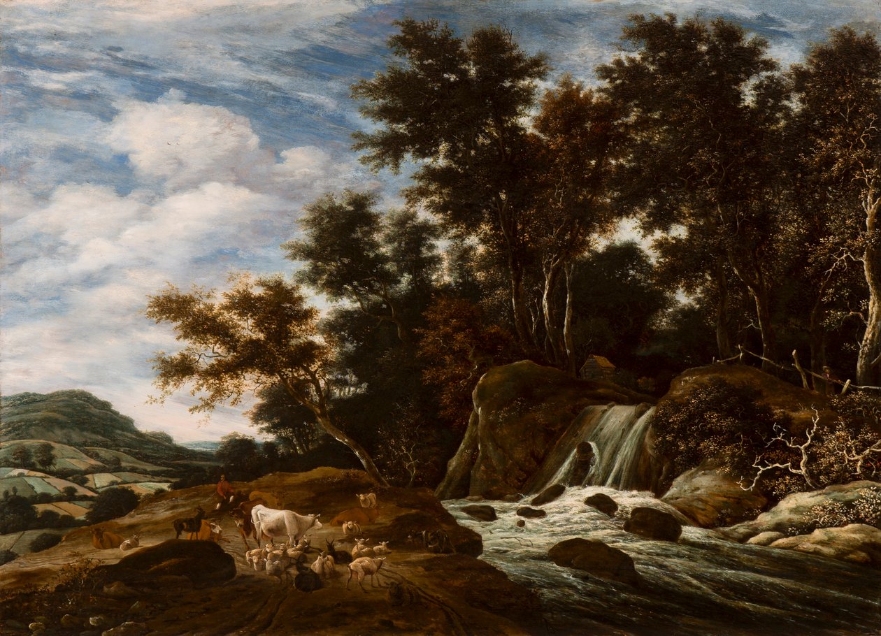 Kaskaden af Jacob van Ruisdael