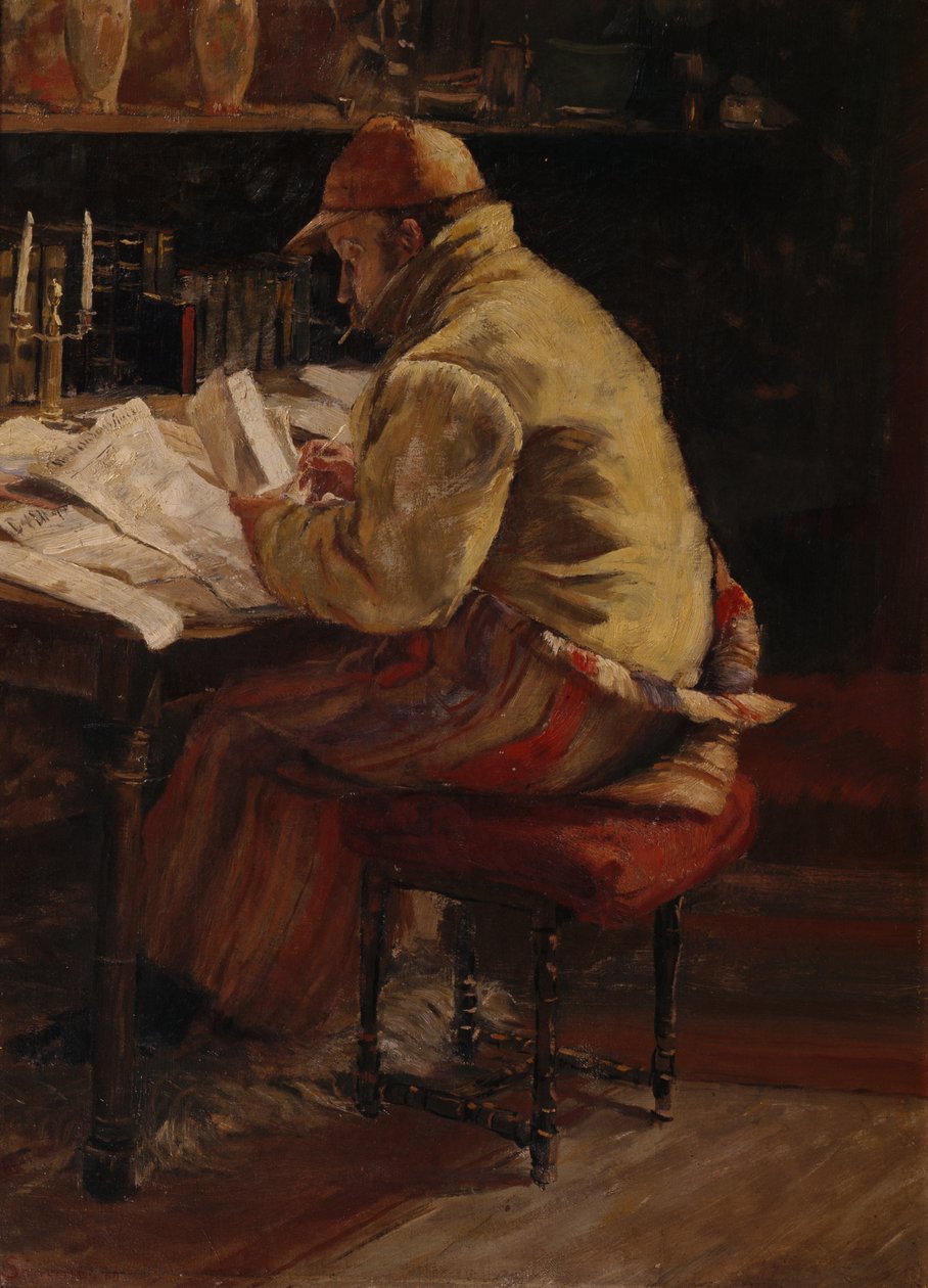 Forfatter Alexander Kielland af Jacob Sømme
