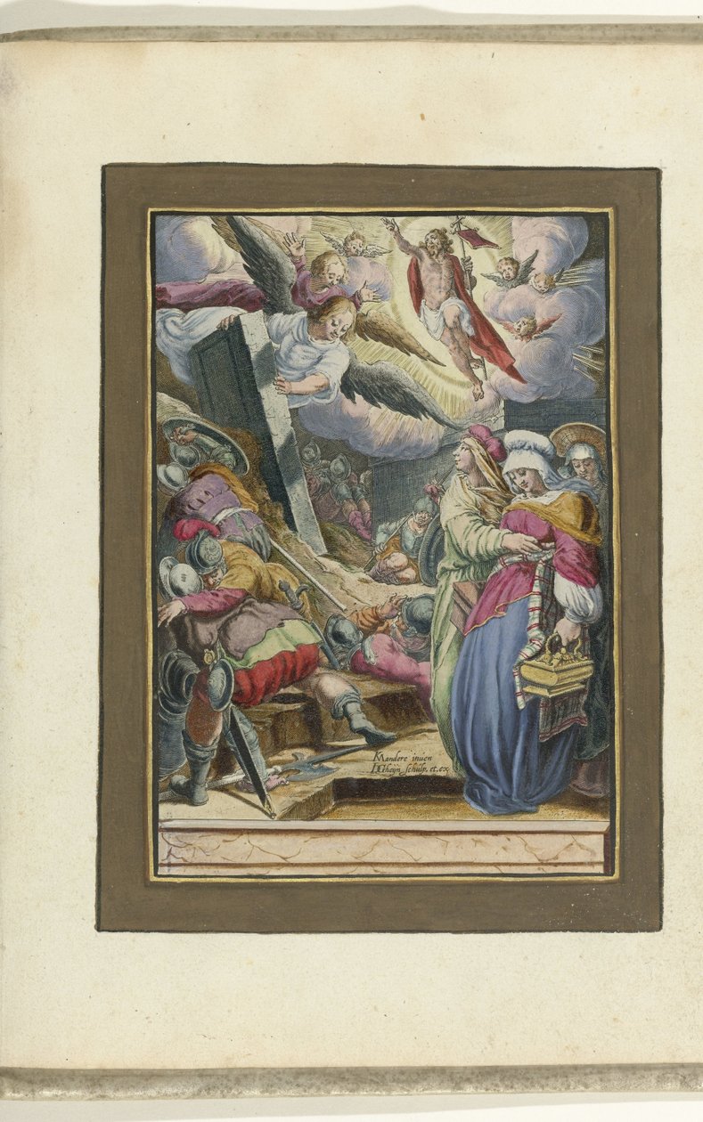 Opstandelse Passion of Christ (serietitel) af Jacob de Gheyn (II)