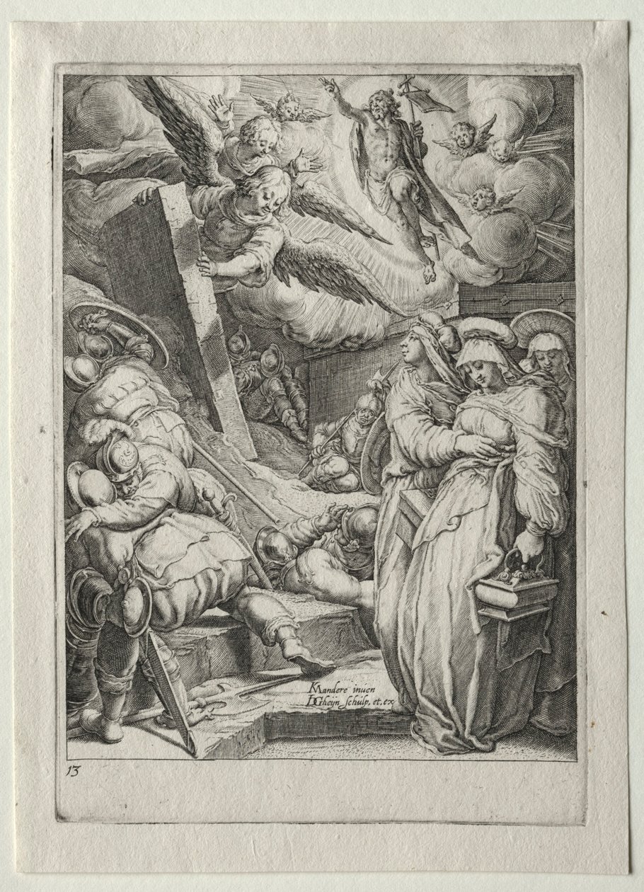 Passionssættet:  Opstandelsen af Jacob de Gheyn II