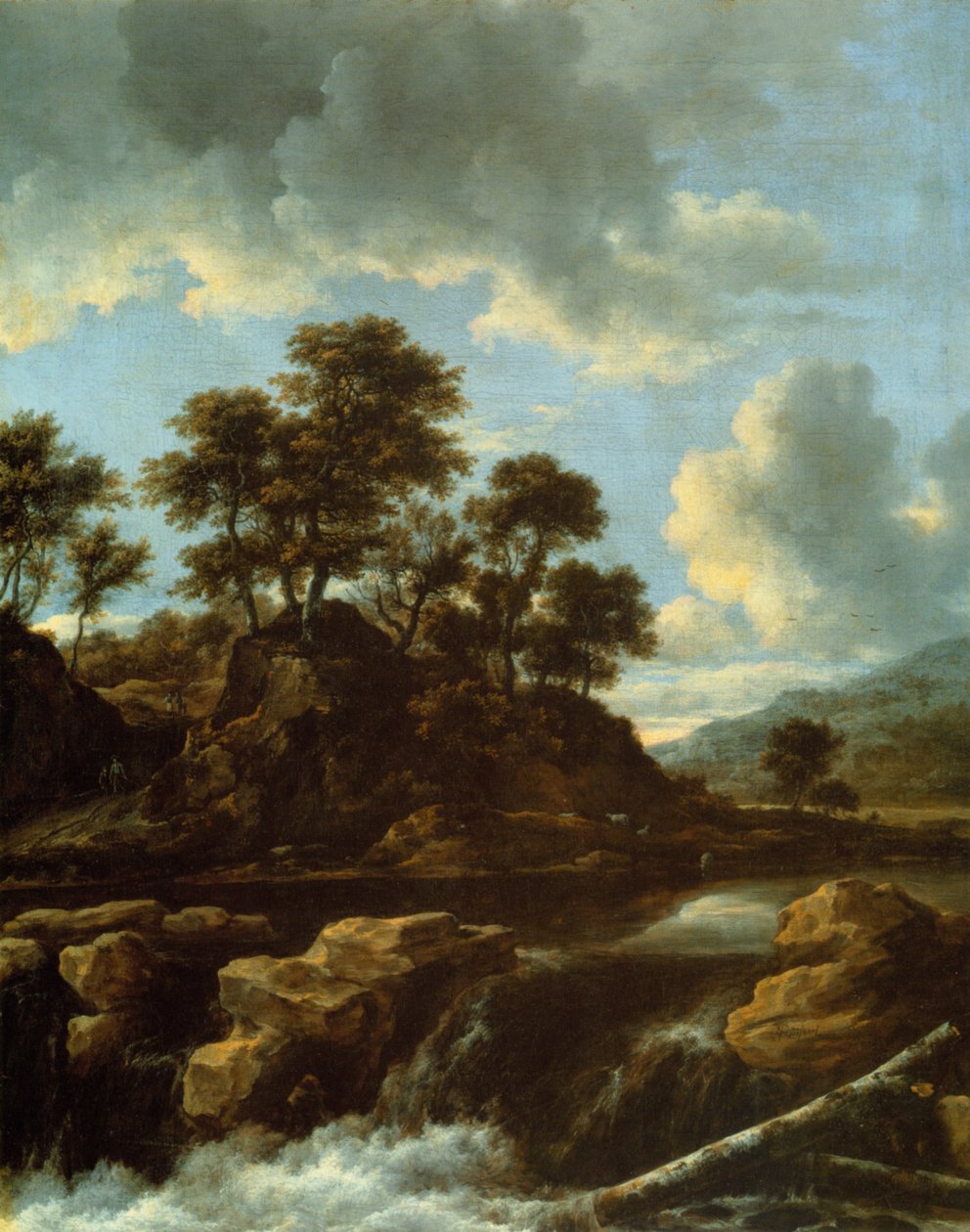 Vandfaldet af Jacob van Ruisdael