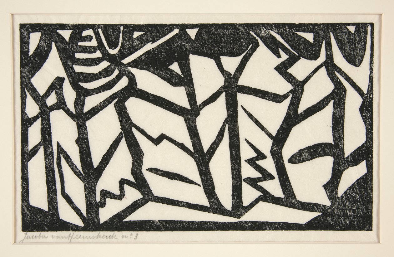 Parkscene af Jacoba van Heemskerck van Beest