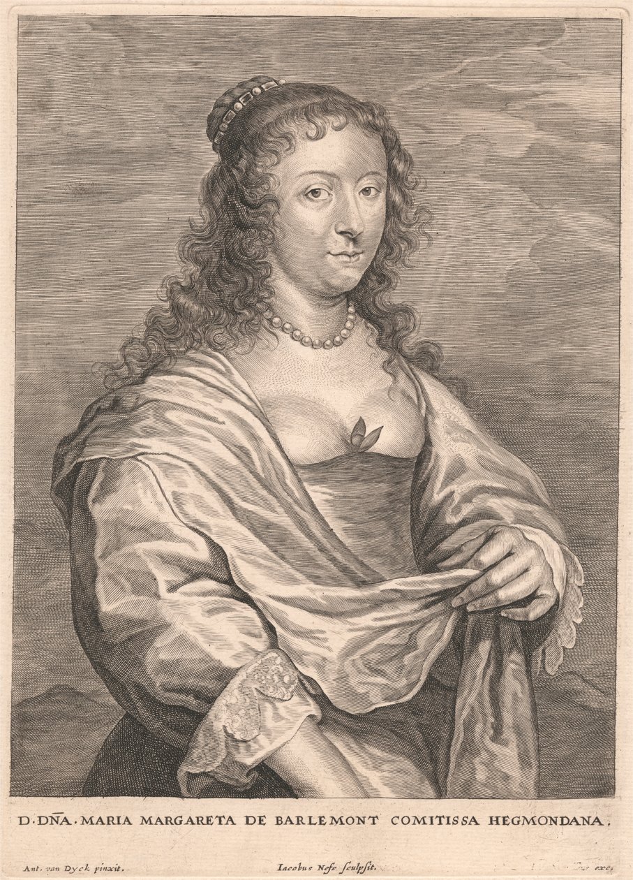 Maria Margareta de Barlemont, grevinde af Hegmond af Jacobus Neeffs