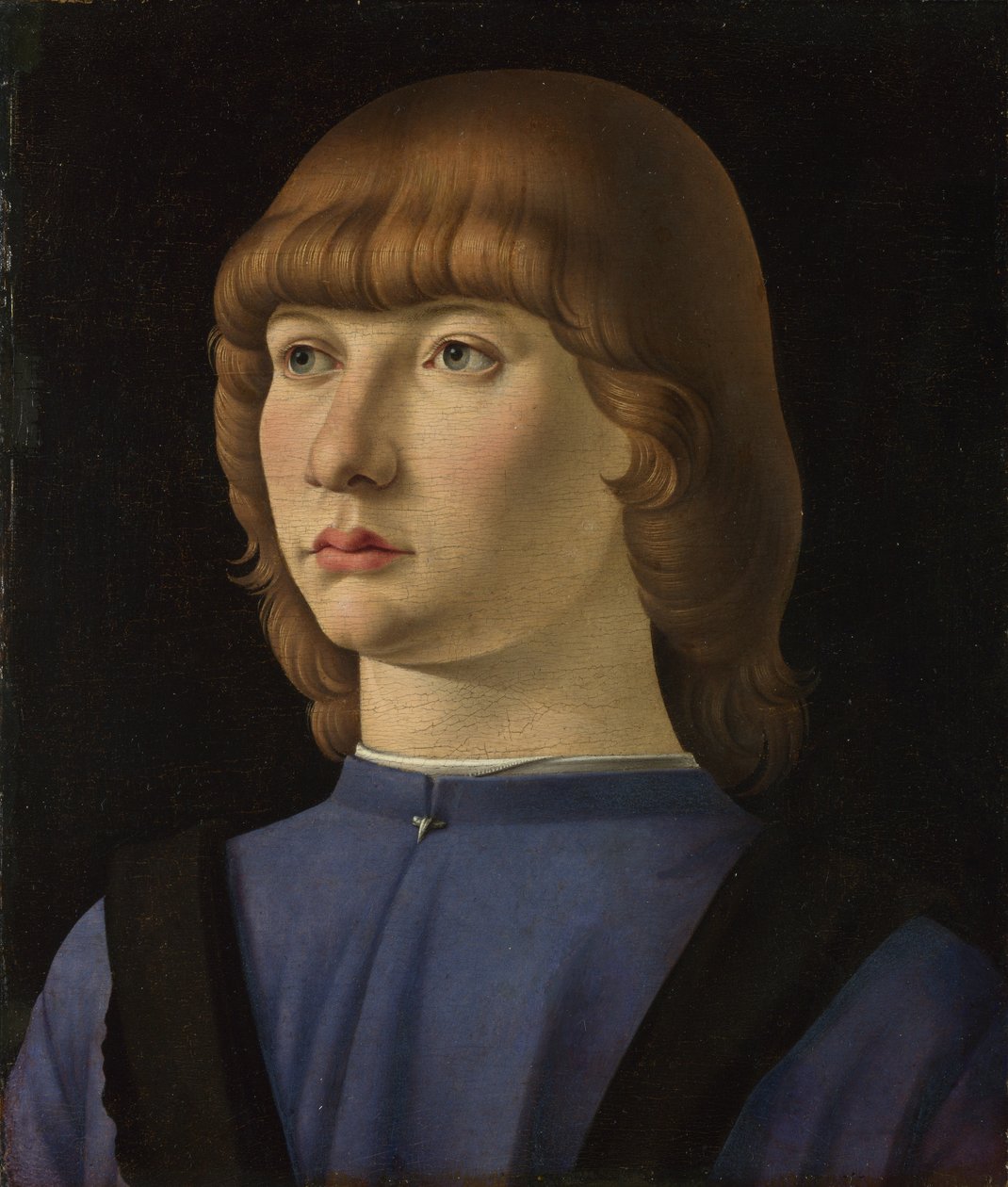 Portræt af en dreng af Jacometto Veneziano
