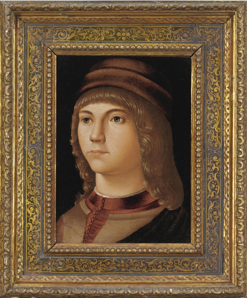 Portræt af en ung mand af Jacometto Veneziano