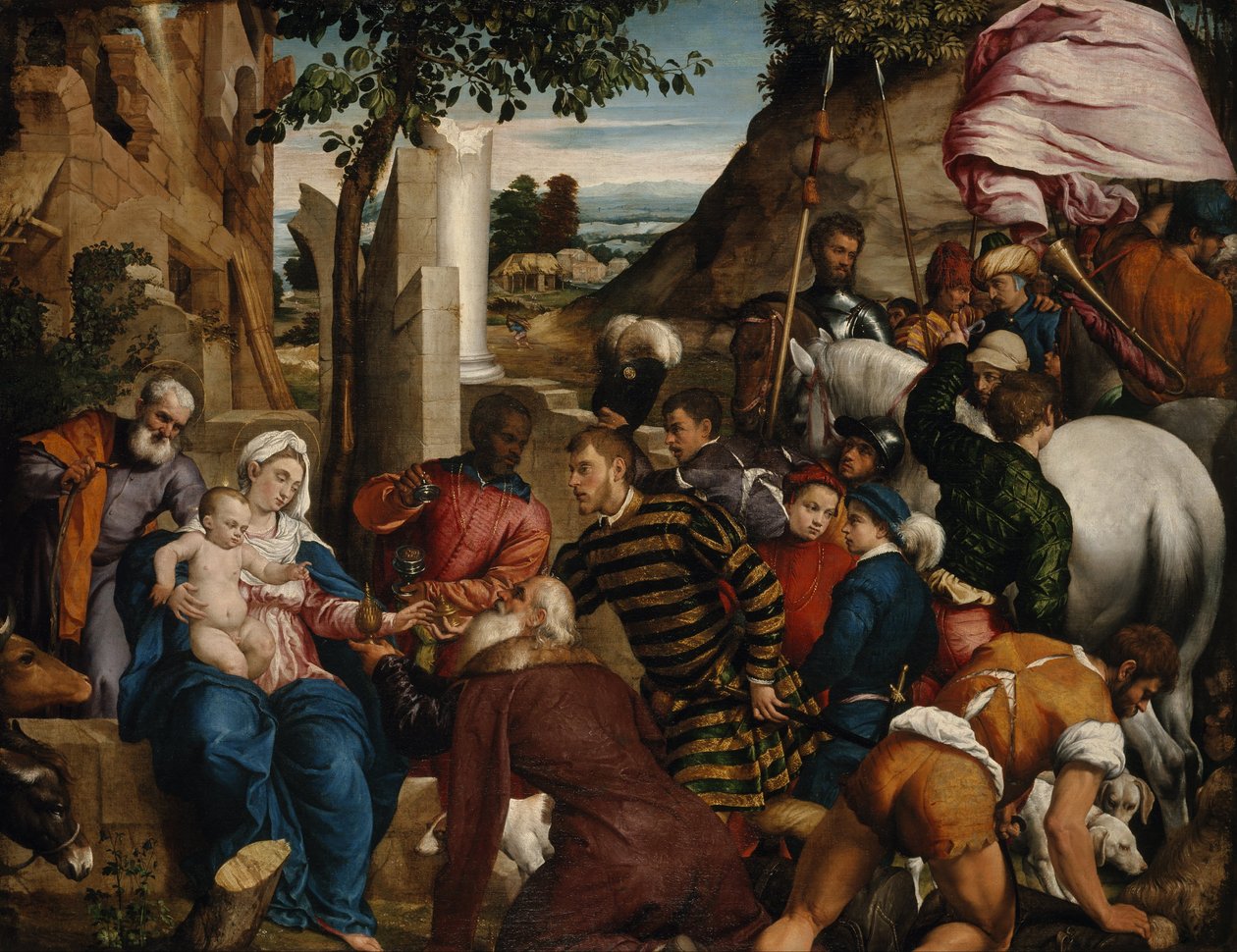 Kongernes tilbedelse af Jacopo Bassano