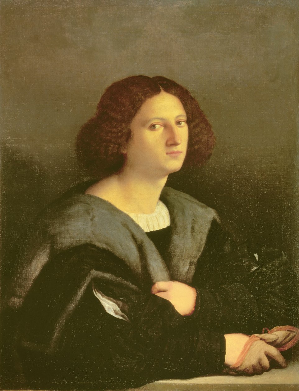 Portræt af en mand af Jacopo Palma