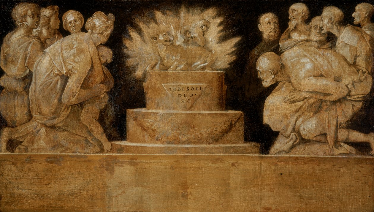 Scene for offer af Jacopo Pontormo