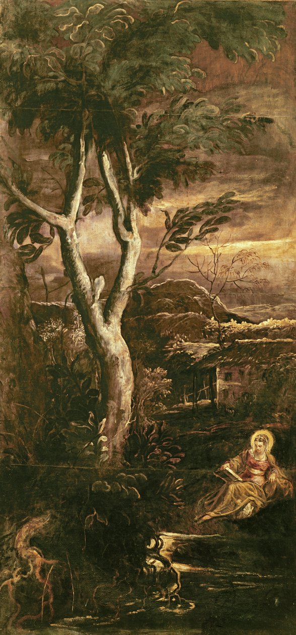 Maria Magdalene, c.1575 af Jacopo Robusti Tintoretto
