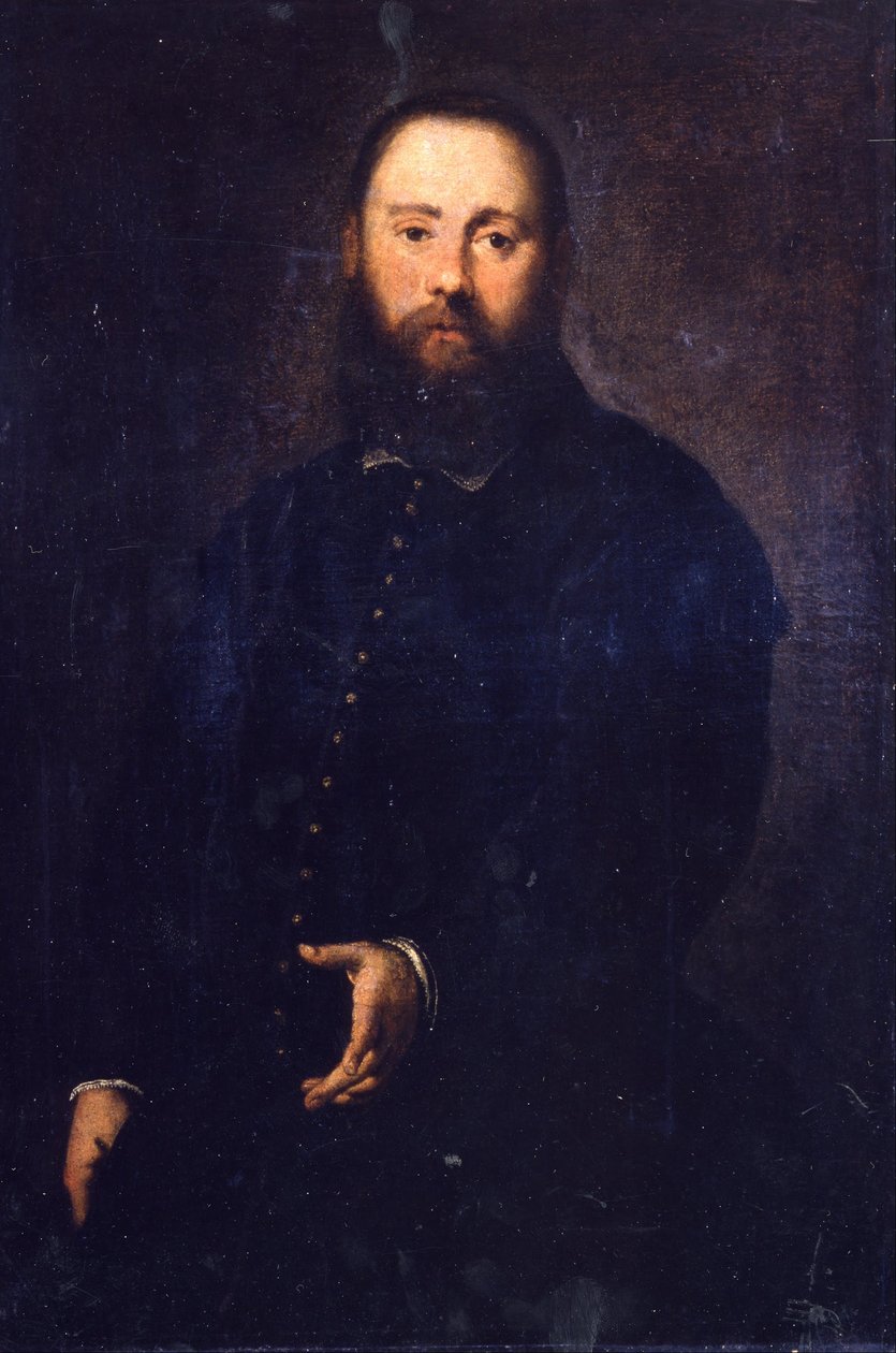Portræt af en gentleman af Jacopo Robusti Tintoretto