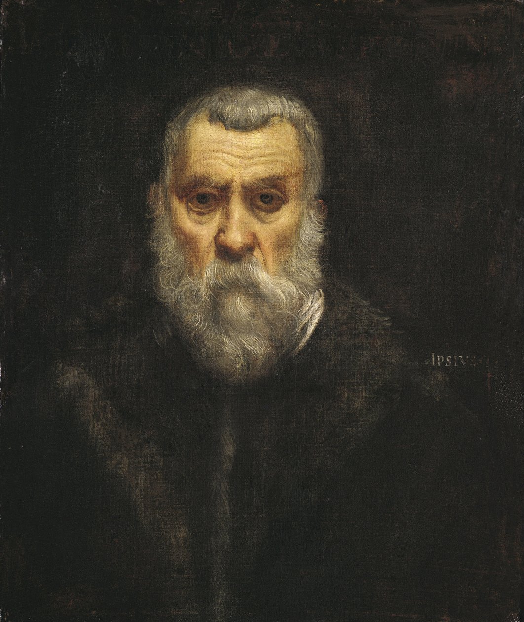 Selvportræt af Jacopo Robusti Tintoretto