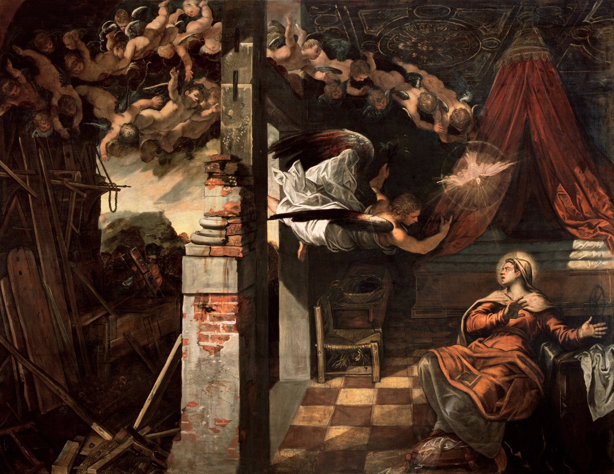 Bebudelsen af Jacopo Robusti Tintoretto