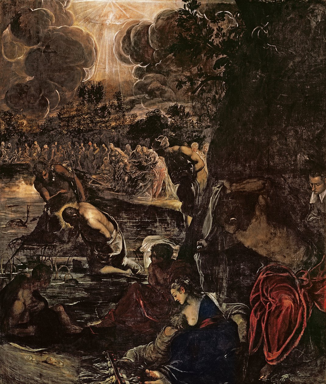 Kristi dåb af Jacopo Robusti Tintoretto
