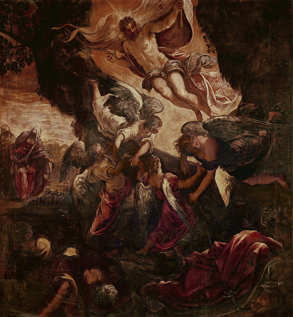 Kristi opstandelse af Jacopo Robusti Tintoretto