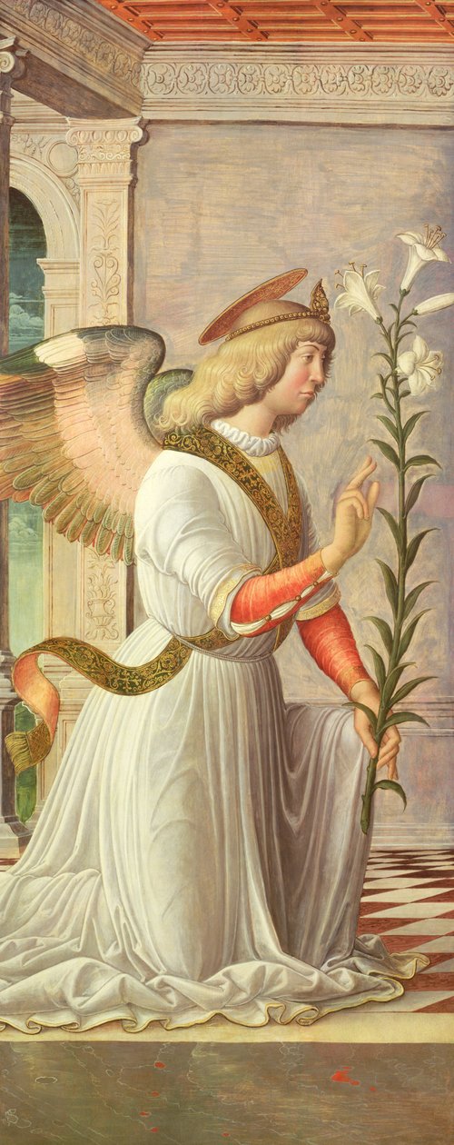 Ærkeenglen Gabriel (panel) af Jacopo da Montagnana